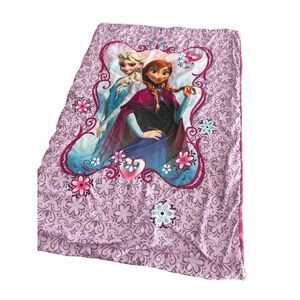 Frozen Anna and Elsa Blanket 42 X 53 Inches